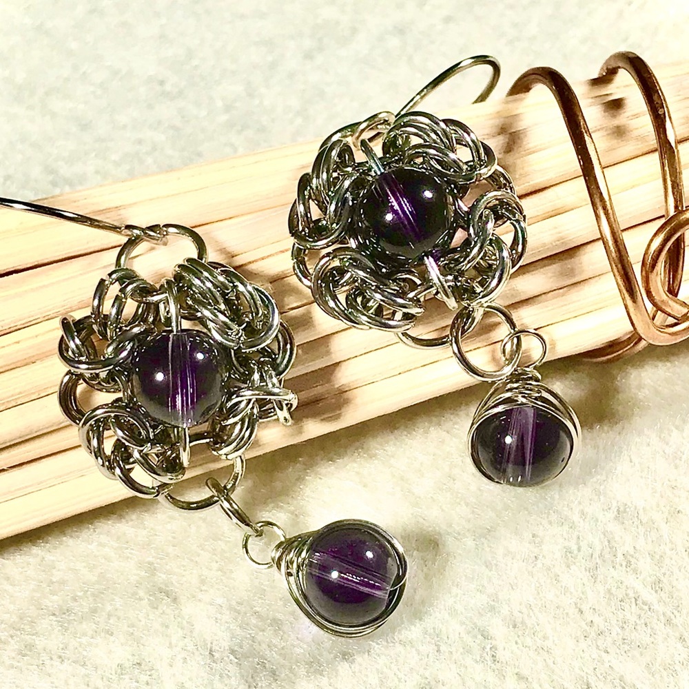 Artisan Amethyst Dreams Romanov Earrings